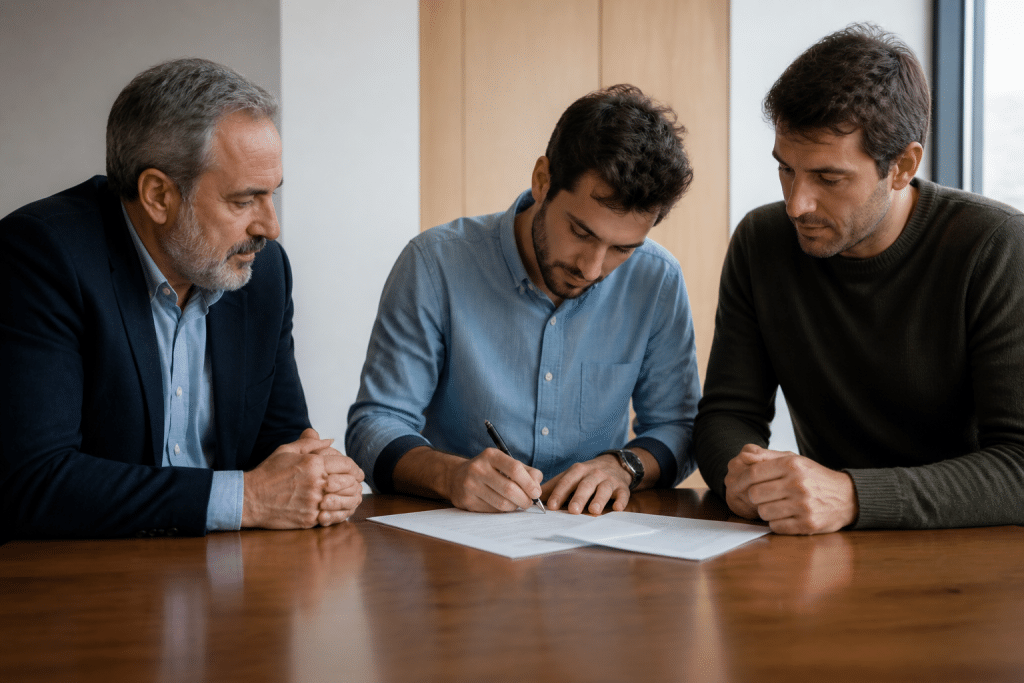Documents administratifs et signatures formelles pour dissolution sociétale